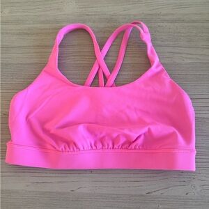 lululemon athletica Pink energy Bra